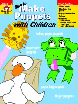 cover image of How to Make Puppets with Children